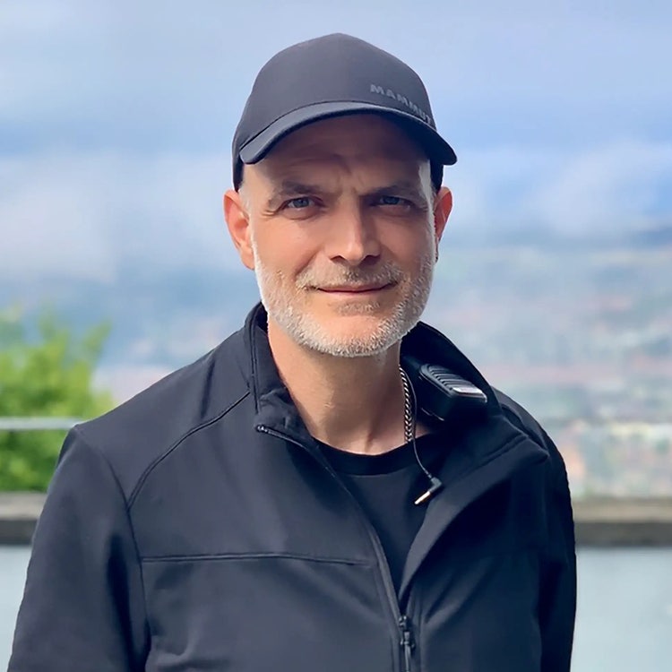 Freddy Balsiger, Sicherheitsbeauftragter des Gurtenfestivals, auf dem Gelände des Gurtenfestivals.