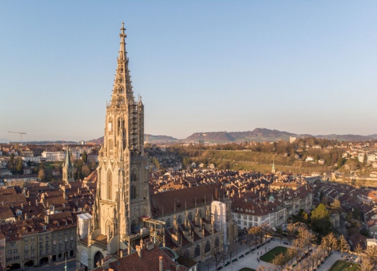 Aussenansicht des Berner Münsters