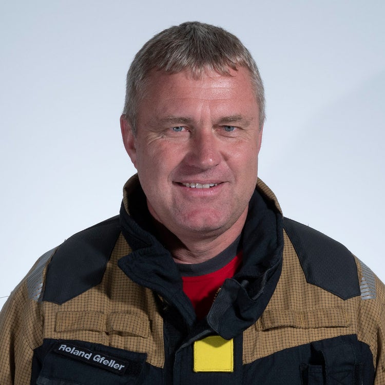 Portrait de Roland Gfeller.